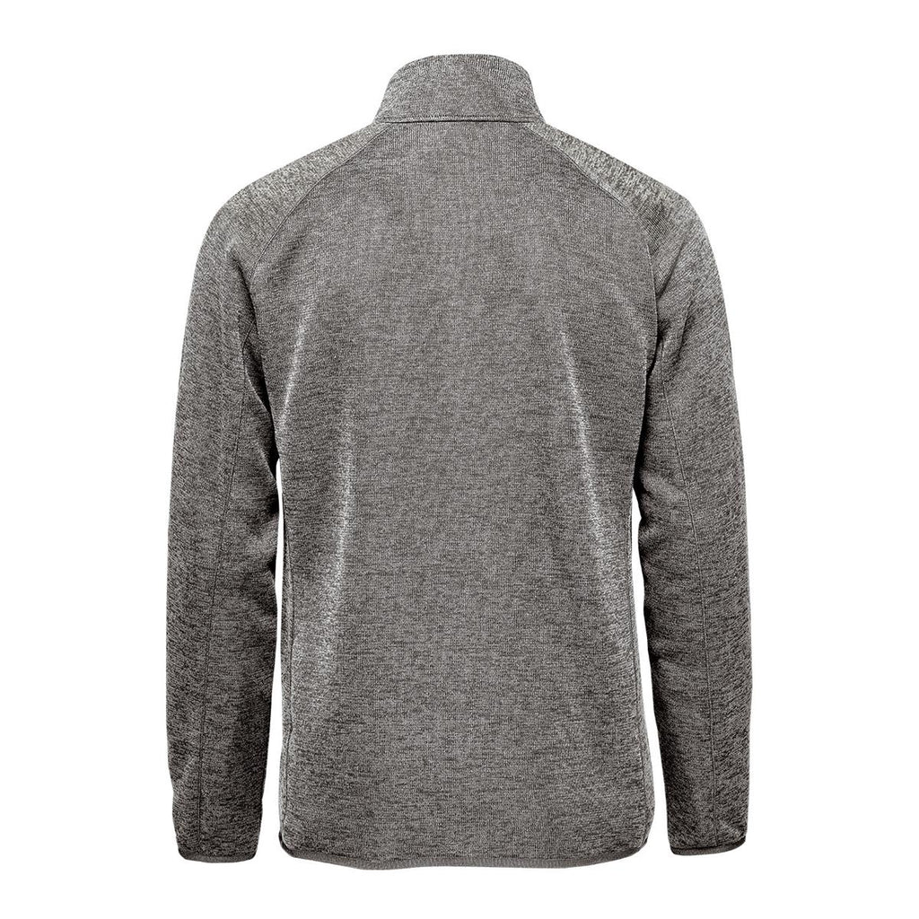 Men's Yosemite Full Zip Fleece Jacket - Granite Heather - Back