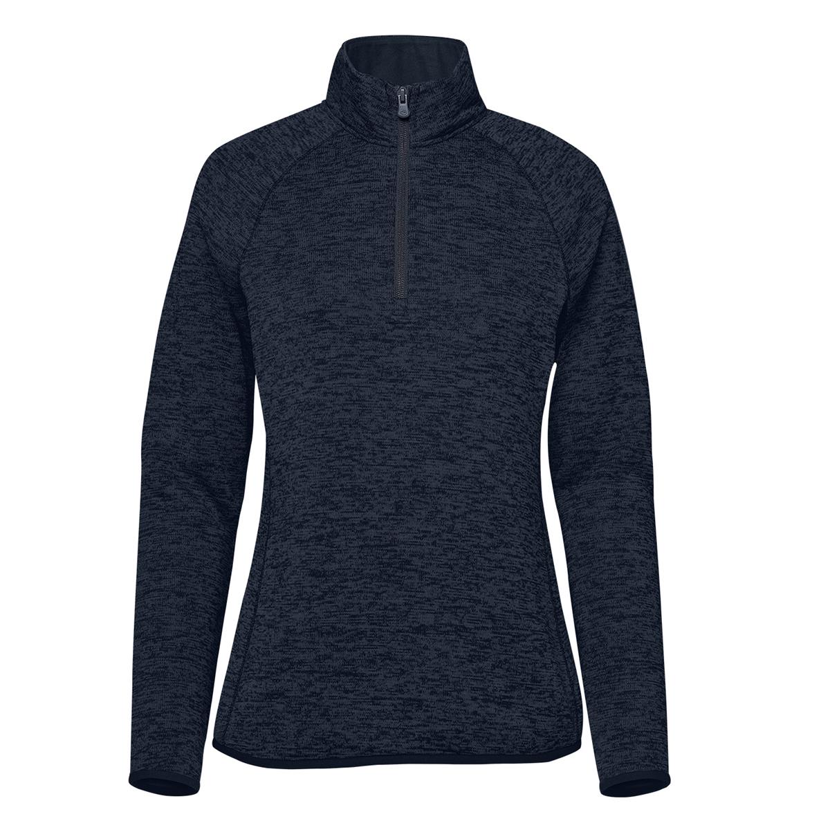 Women's Yosemite 1/2 Zip Fleece Jacket - Navy Heather - Front