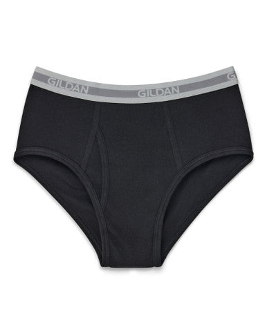 Gildan GIL1101 Men's Briefs 6 Pack - Mixed Black Grey