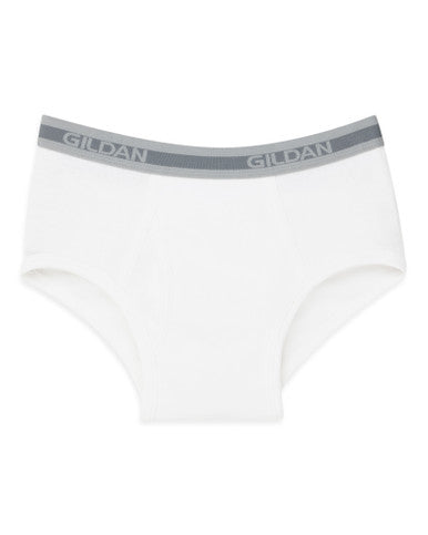 Gildan GIL1101 Men's Briefs 6 Pack - White