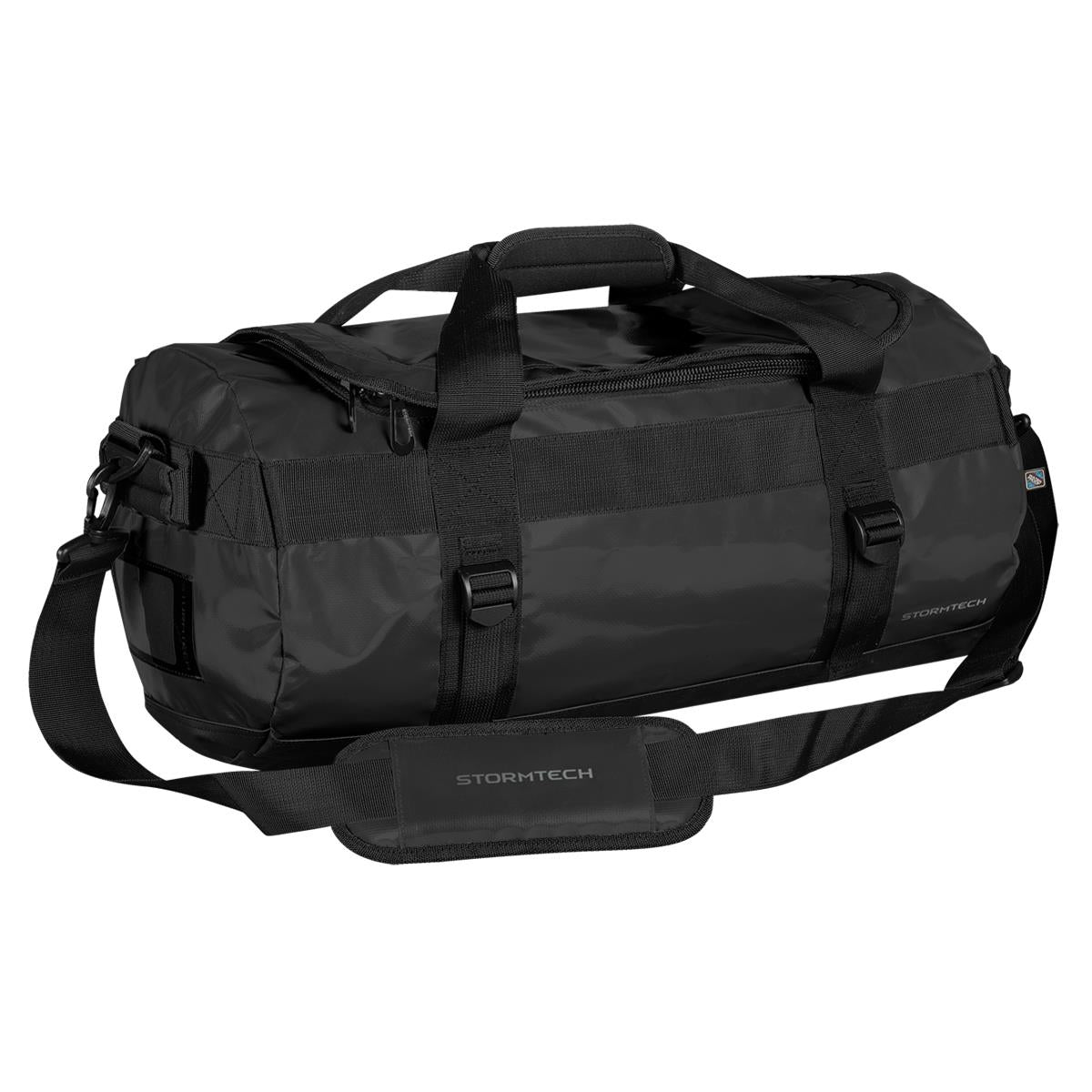 Stormtech Gear Bag Small - Black / Black - Front