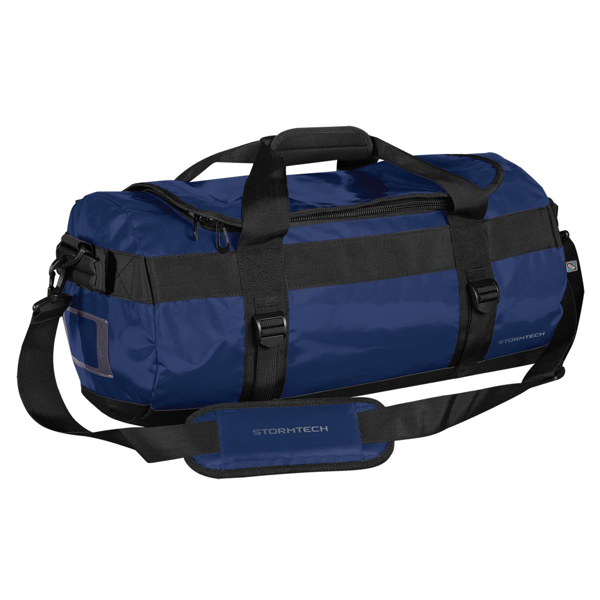 Stormtech Gear Bag Small - Ocean Blue / Black - Front