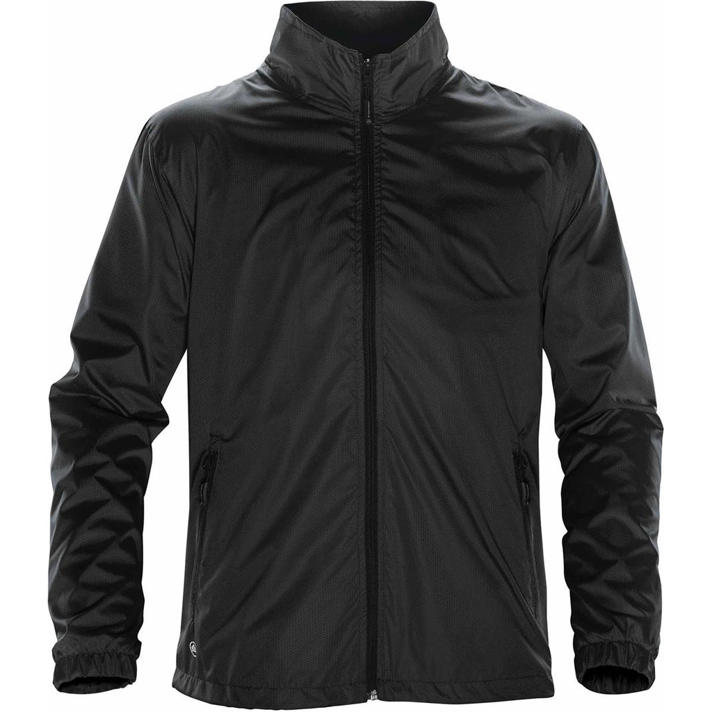 Youth Axis Shell - Black / Black - Front