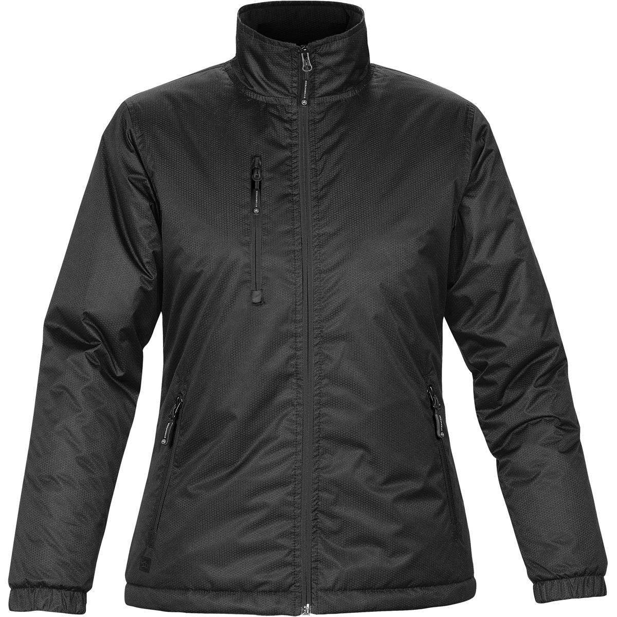Women's Axis Thermal Jacket - Black / Black - Front