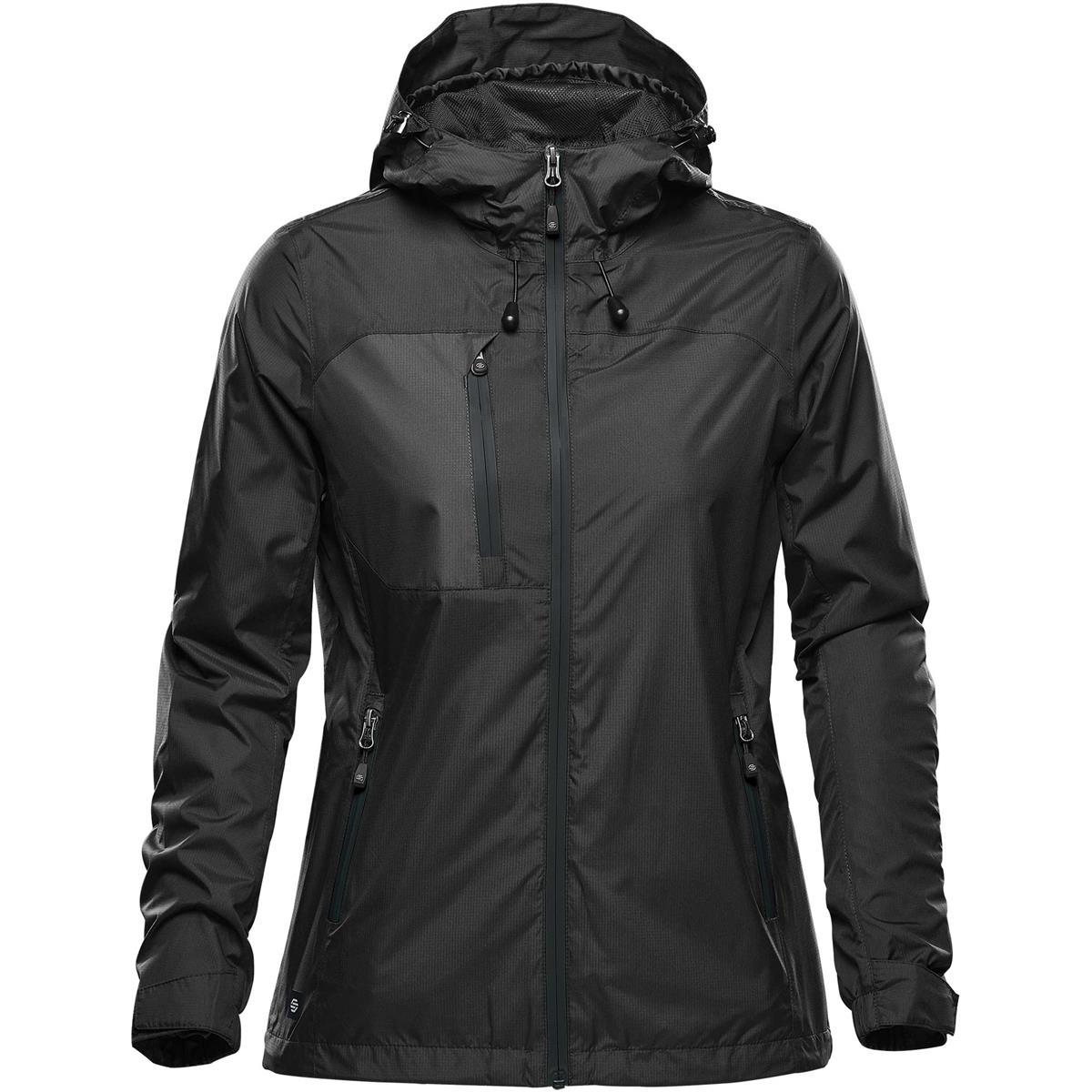 Women's Olympia Shell - Black / Black - Front