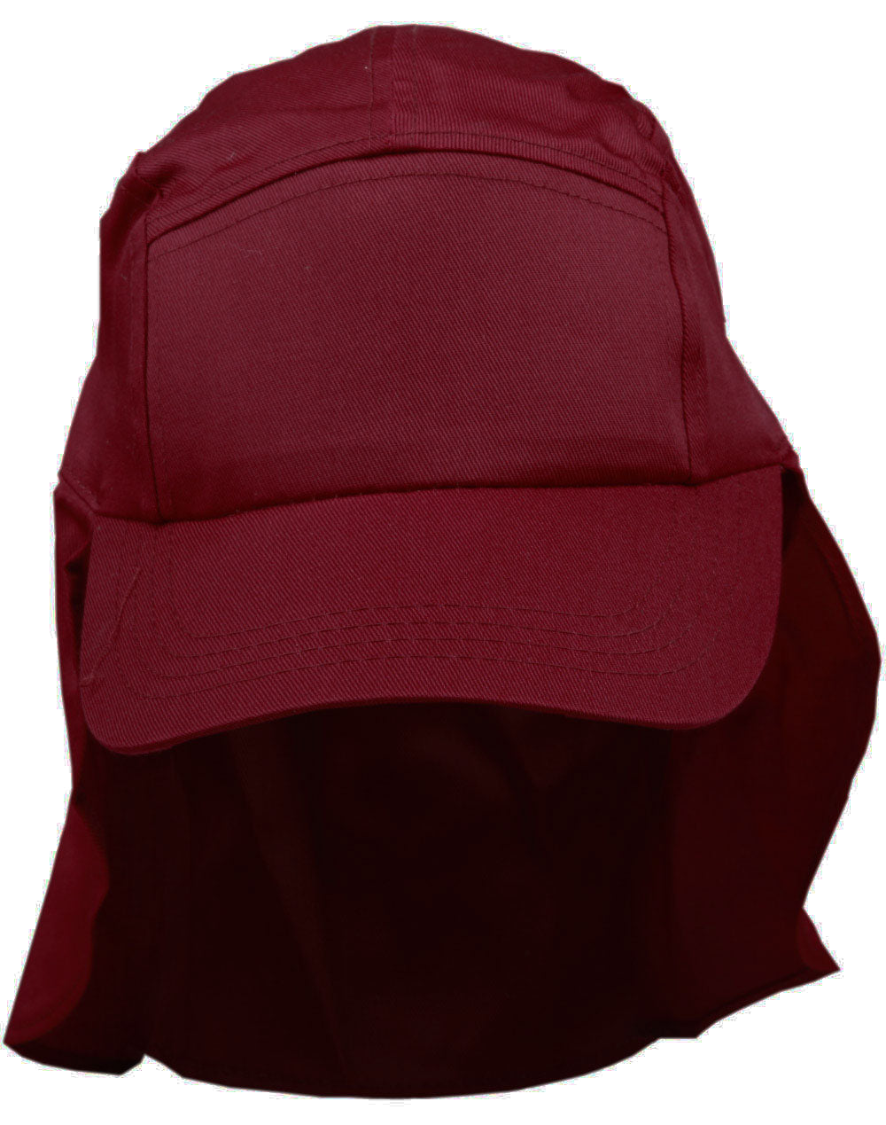 Poly cotton legionnaire hat - H1025 - Maroon