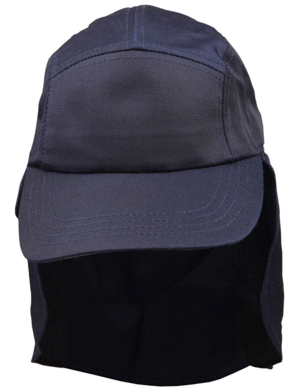 Poly cotton legionnaire hat - H1025 - Navy
