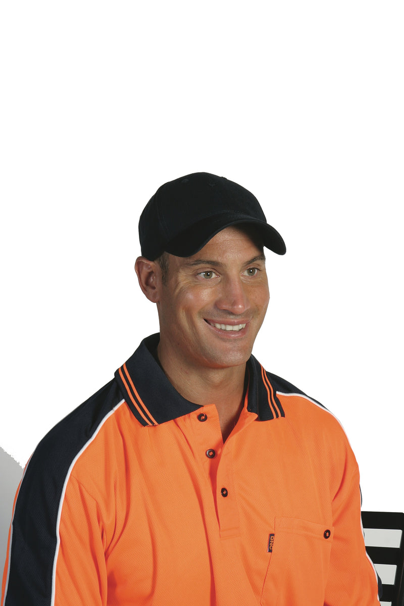 DNC Workwear cotton cap with velcro strap H199