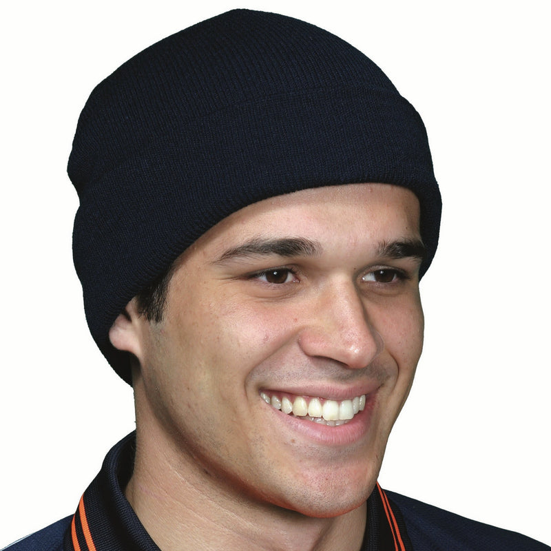 Acrylic Beanie - H243 - Black