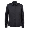 Green Bow 01 Women's Shirt - Black - Front
