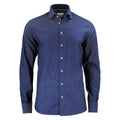 Purple Bow 49 Men's Shirt - Navy / White - Front