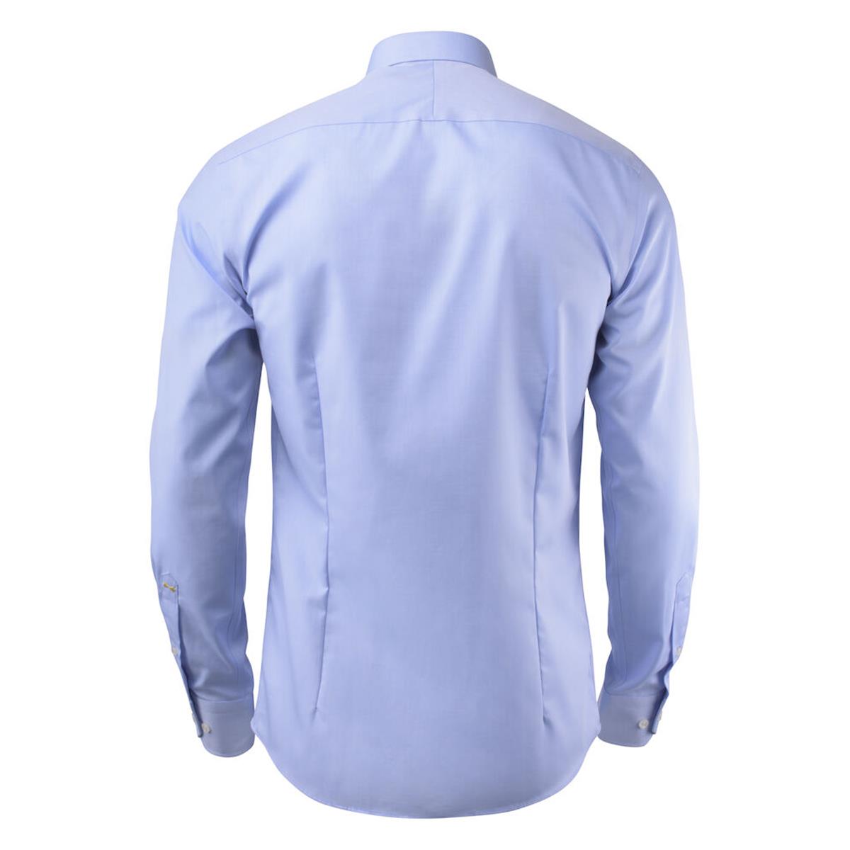 Yellow Bow 50 Men's Shirt - Sky Blue - Back