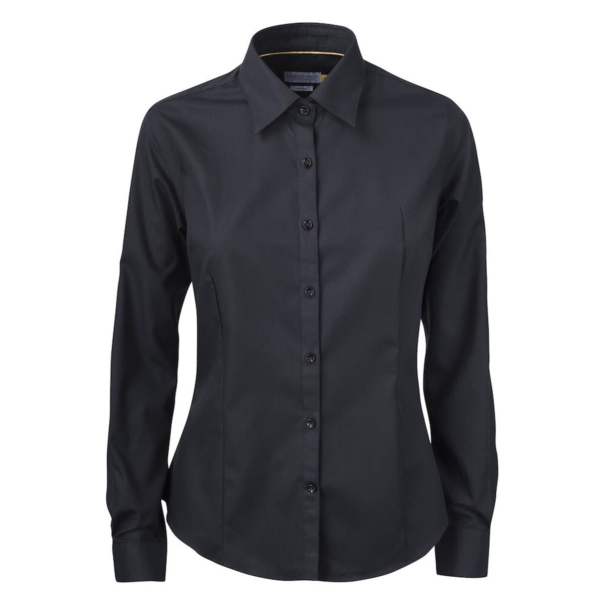 Yellow Bow 50 Women's Shirt - Black - Front