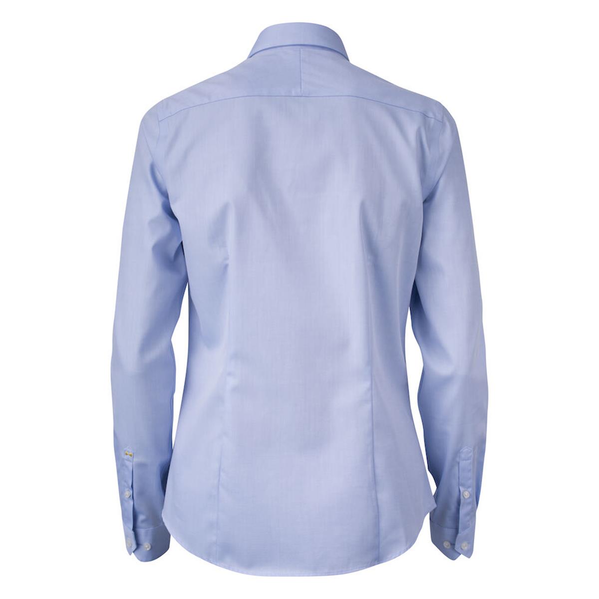 Yellow Bow 50 Women's Shirt - Sky Blue - Back