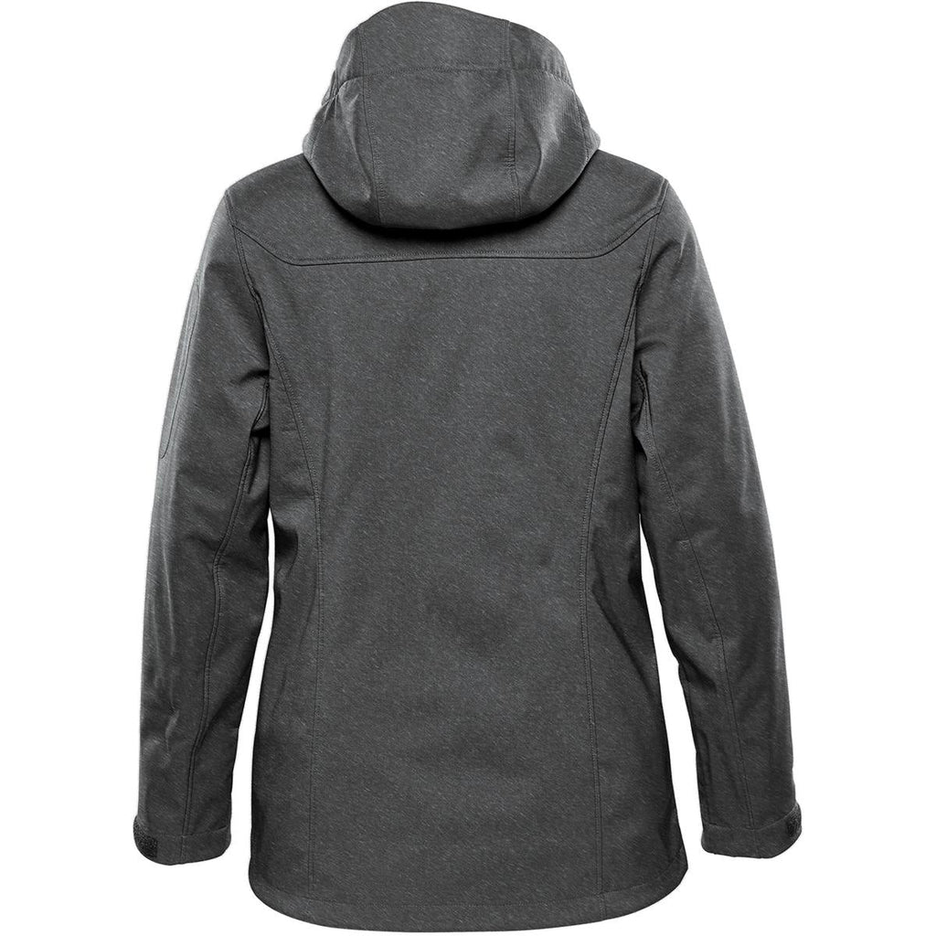 Women's Epsilon System Jacket - Charcoal Twill - Back