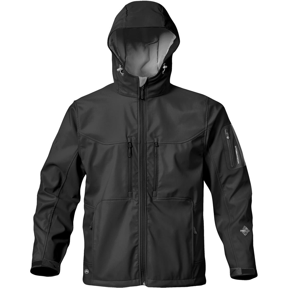 Men's Epsilon H2Xtreme Shell - Black - Front