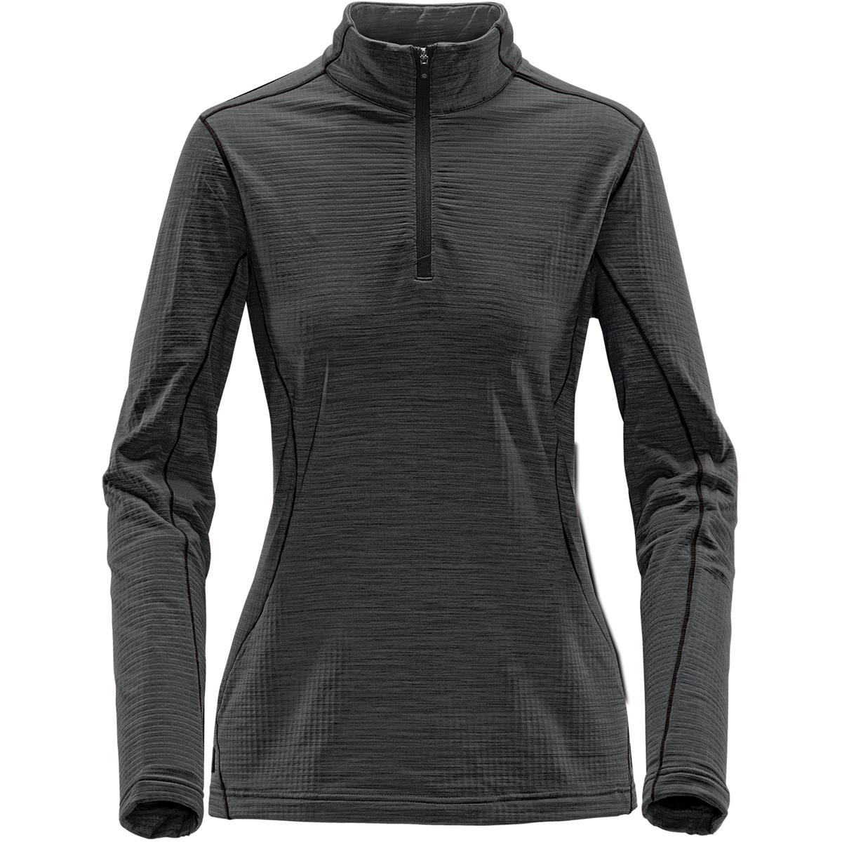 Women's Base Thermal 1/4 Zip - Dolphin - Front