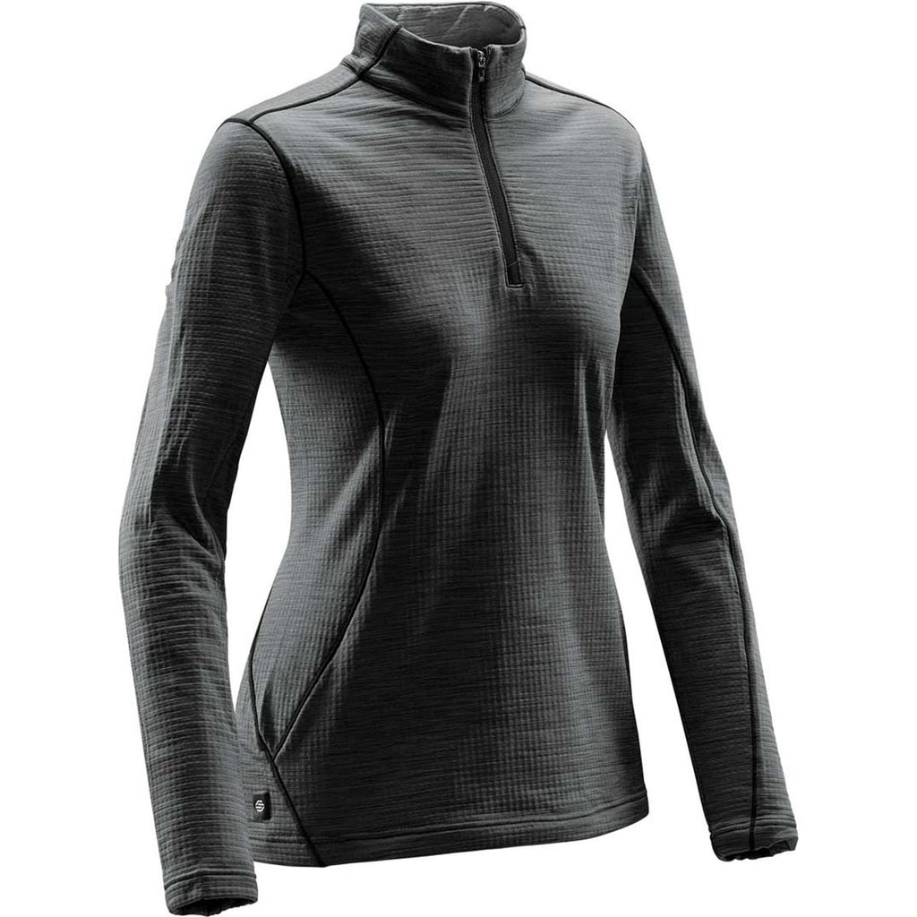 Women's Base Thermal 1/4 Zip - Dolphin - Back