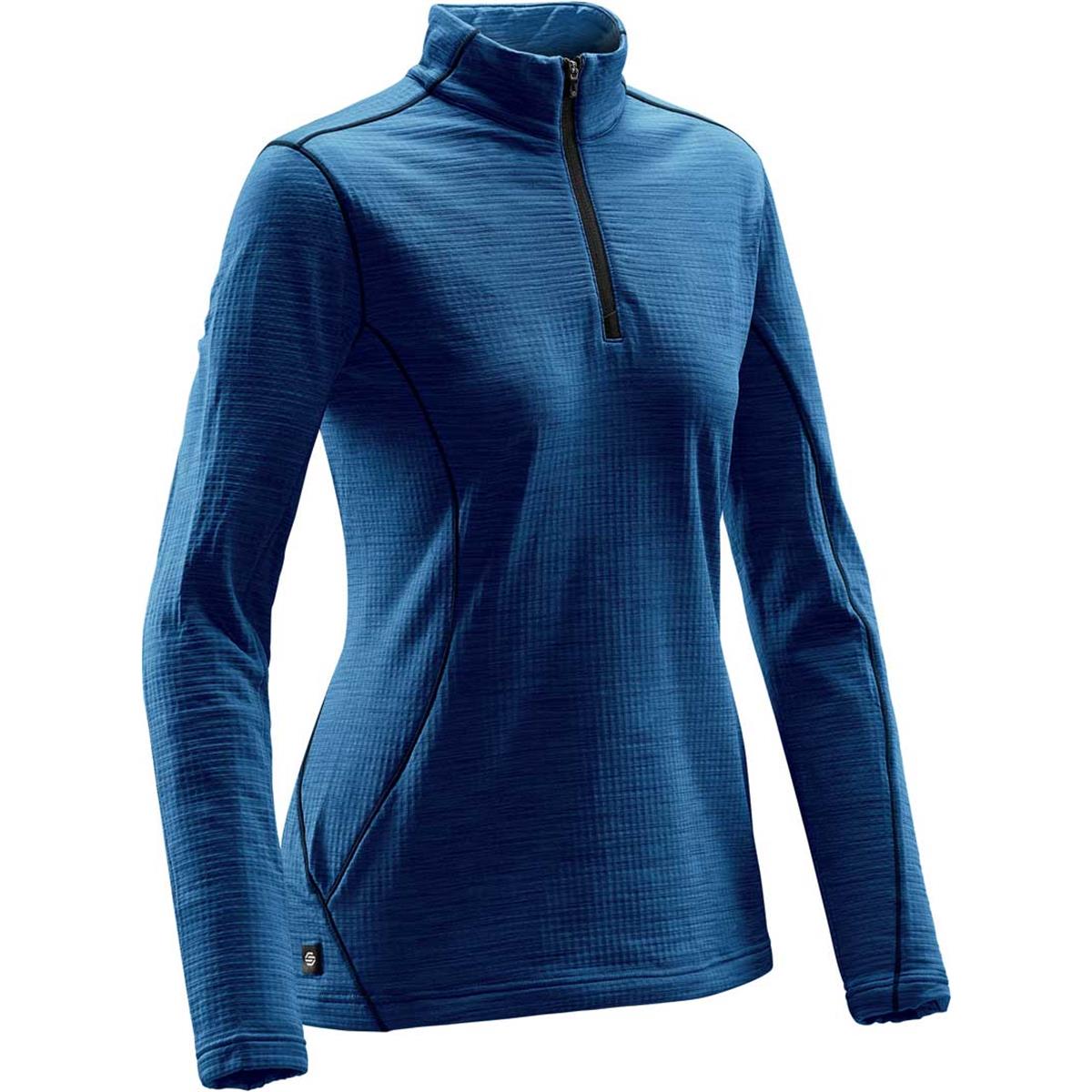 Women's Base Thermal 1/4 Zip - Ocean - Back