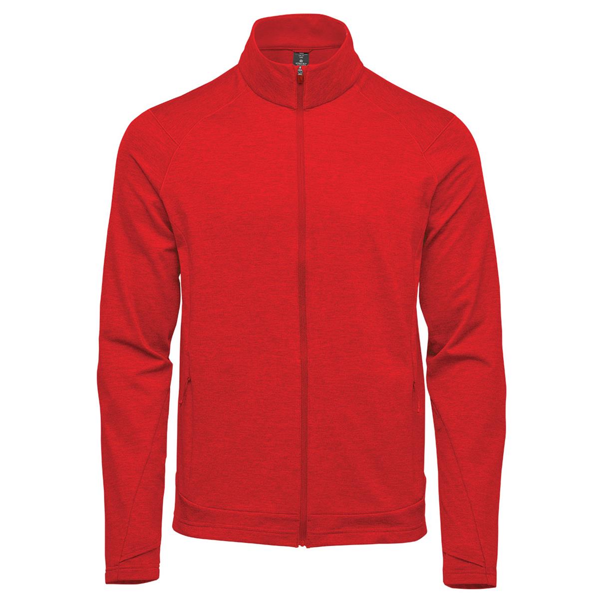 Men's Treeline Performance Jacket - Bright Red - Front