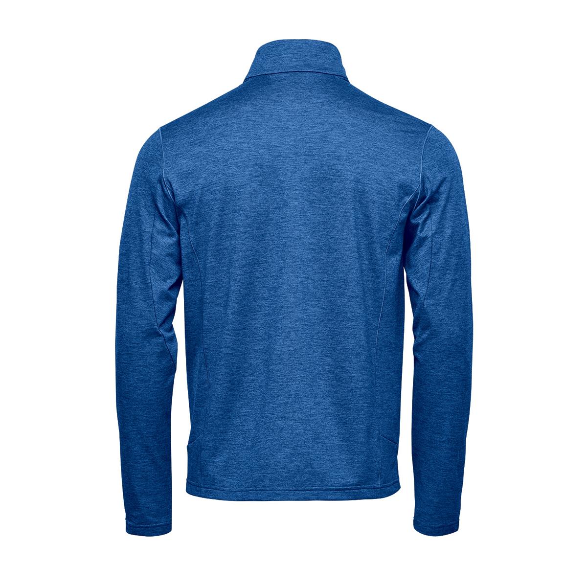 Men's Treeline Performance Jacket - Classic Blue Heather - Back