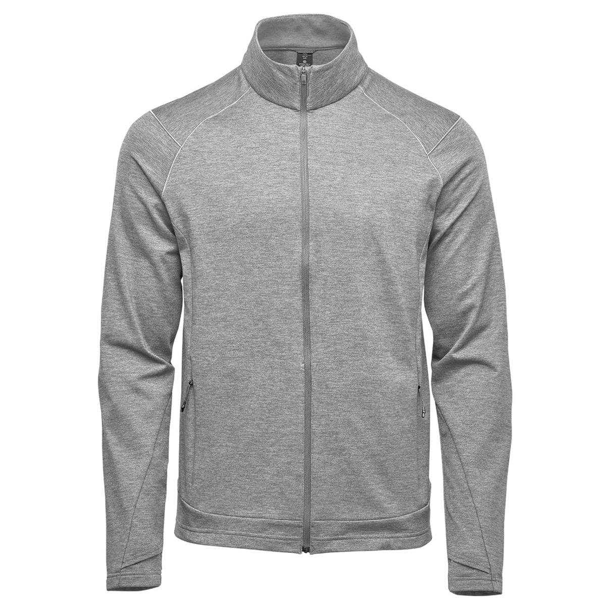 Men's Treeline Performance Jacket - Granite Heather - Front