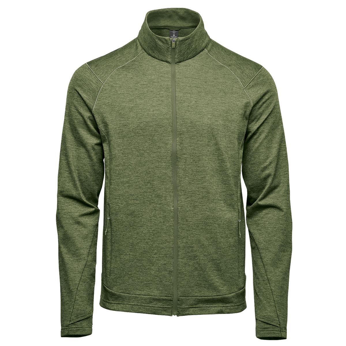 Men's Treeline Performance Jacket - Sage Green Heather - Front