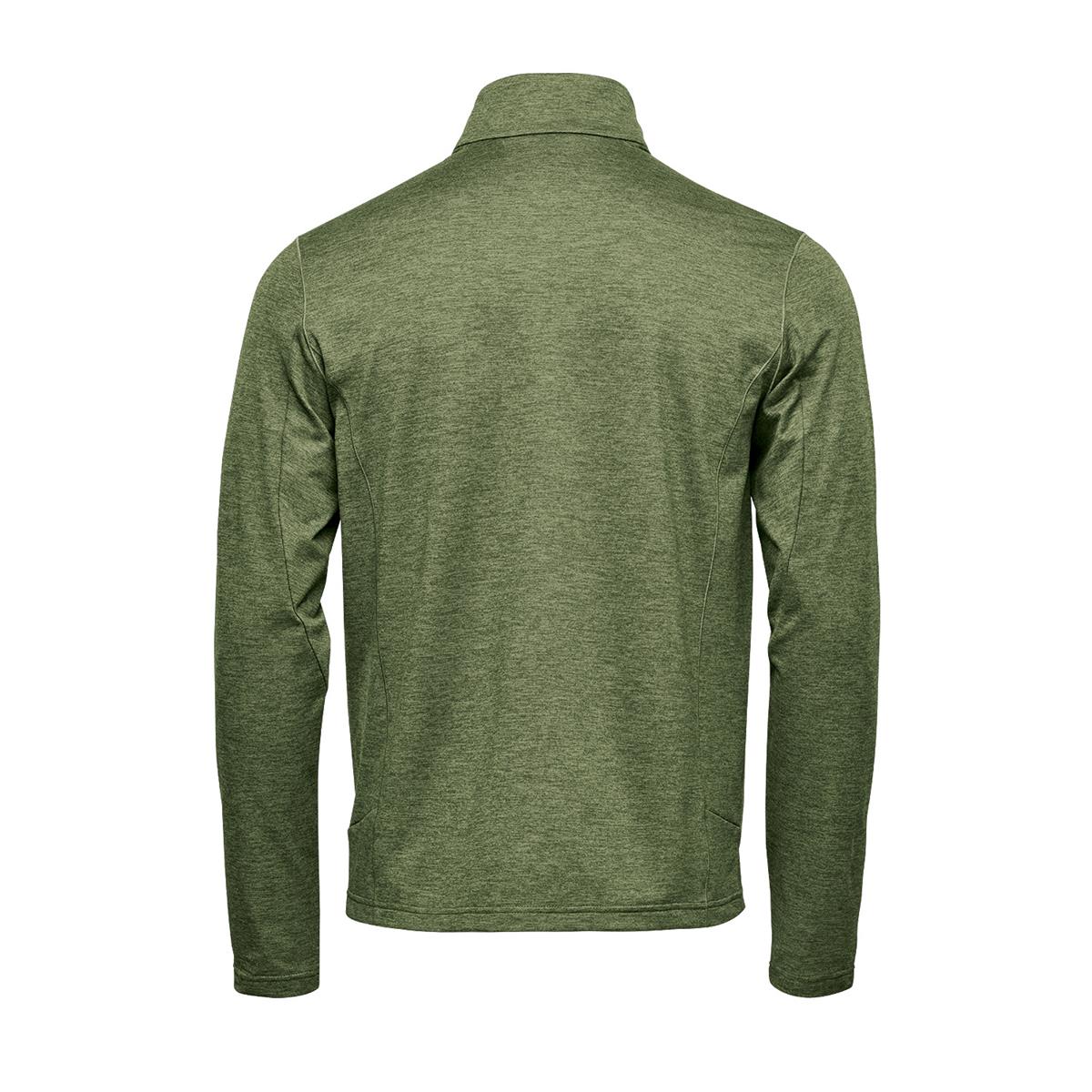 Men's Treeline Performance Jacket - Sage Green Heather - Back