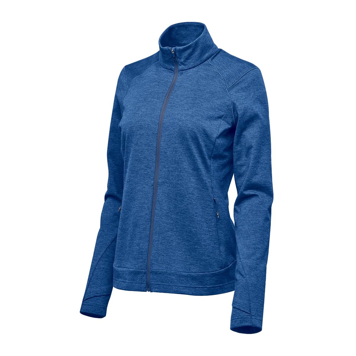 Women's Treeline Performance Jacket - Classic Blue Heather - Back