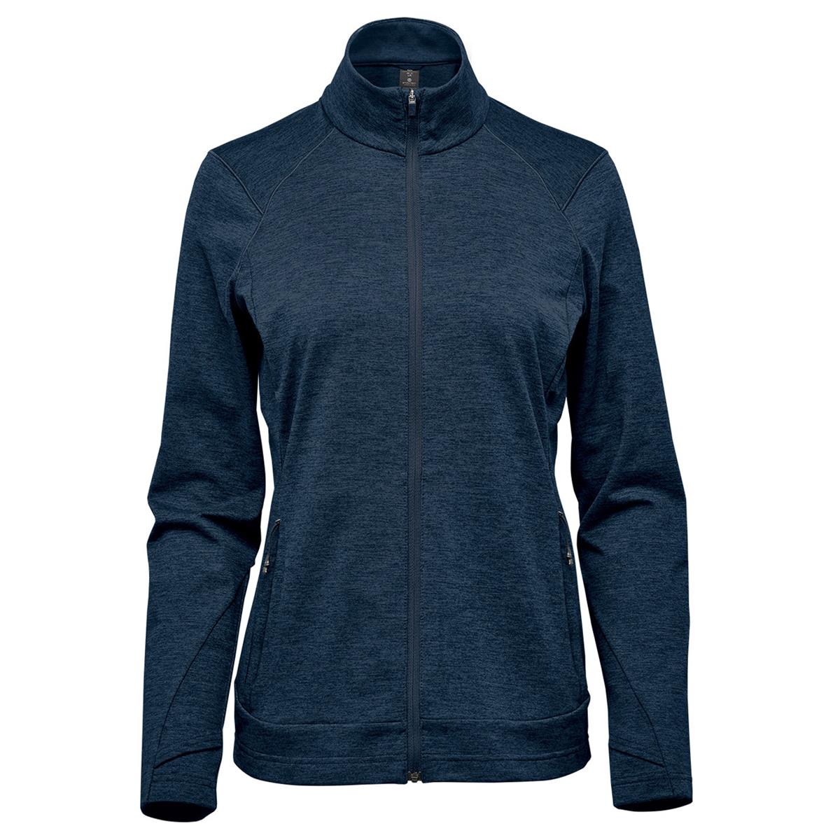 Women's Treeline Performance Jacket - Dk Navy Heather - Front