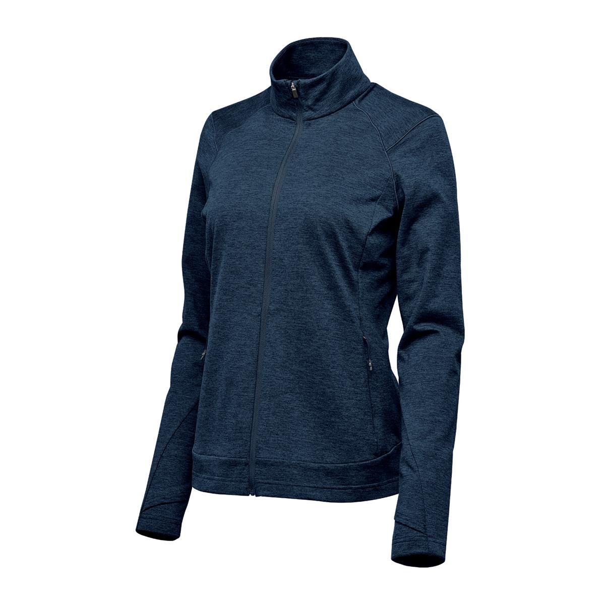 Women's Treeline Performance Jacket - Dk Navy Heather - Back
