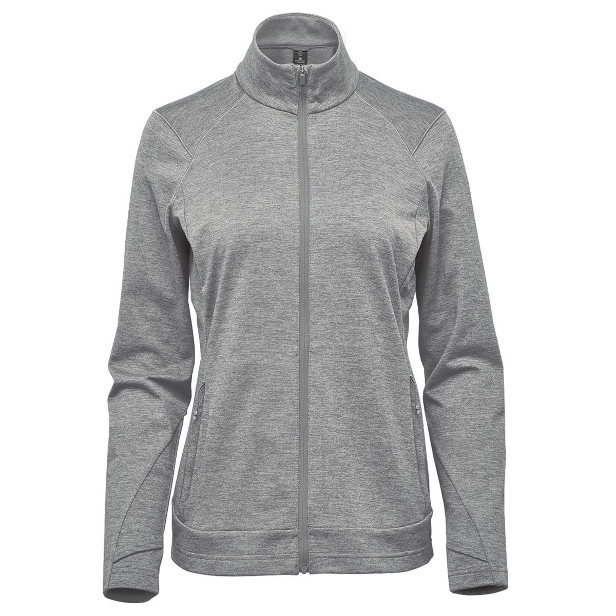 Women's Treeline Performance Jacket - Granite Heather - Front