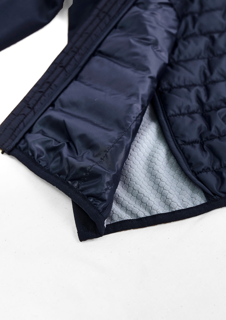 Patrol Unisex Jacket - Navy/Silver - Model