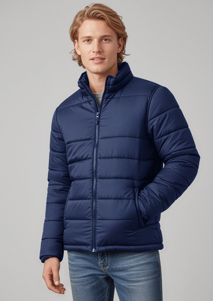 Alpine Mens Jacket - Navy - Model