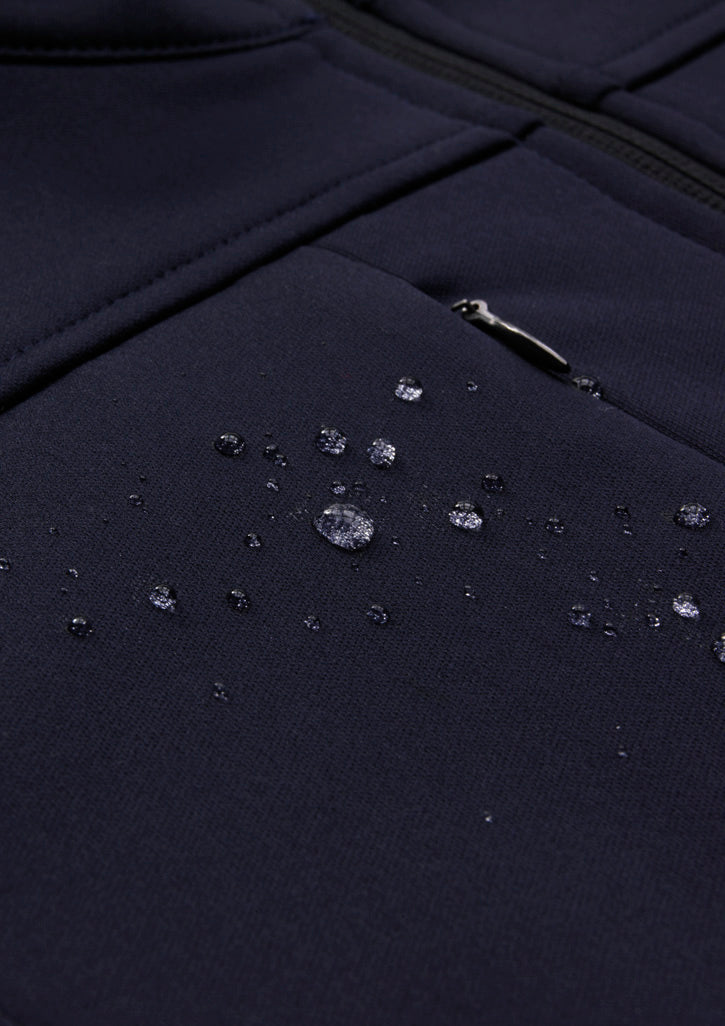 Softshell Womens Jacket - Navy - Model