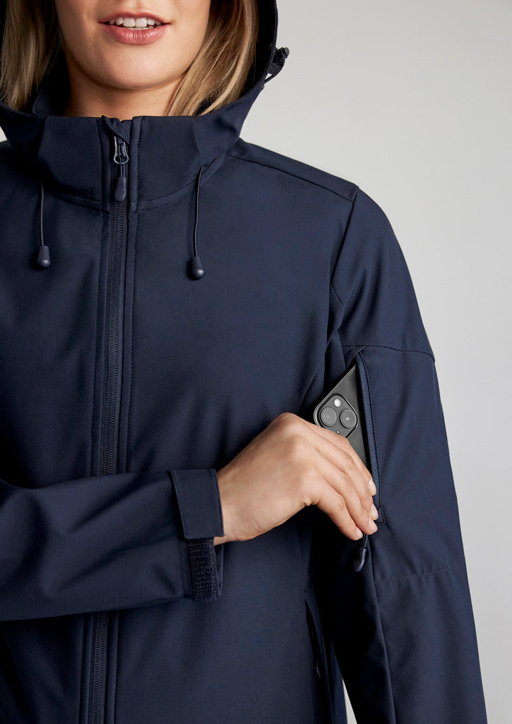 Atlas Womens Jacket - Navy - Model