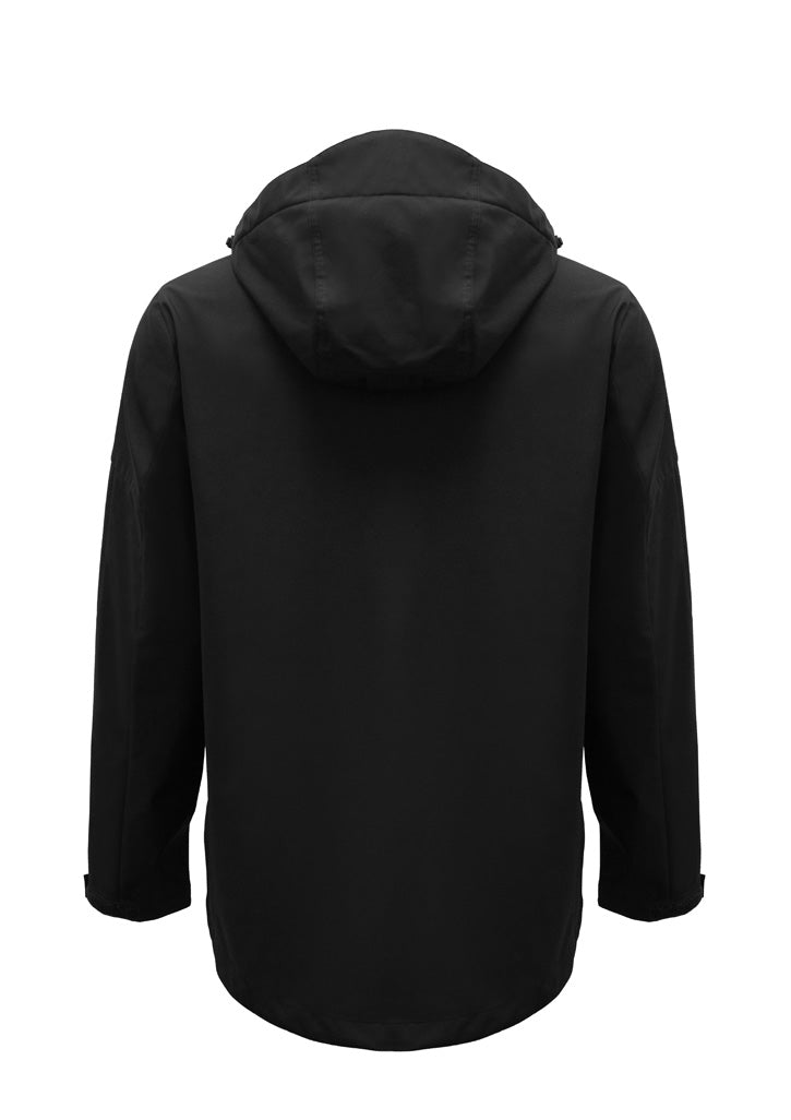 Atlas Mens Jacket - Black - Back