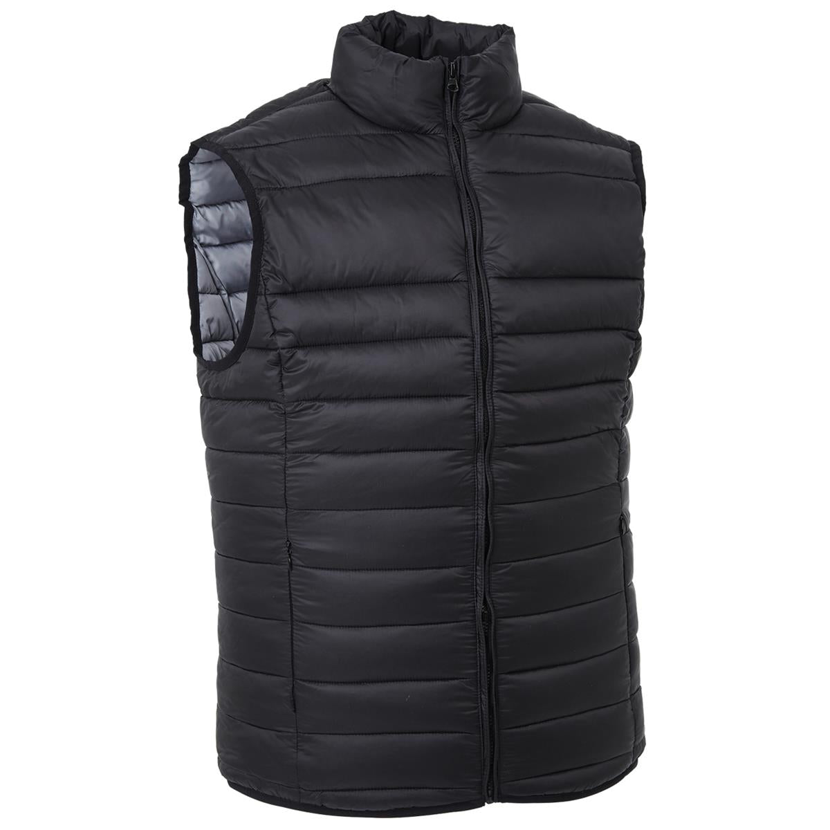 Women's Puffer Vest - Black - Back