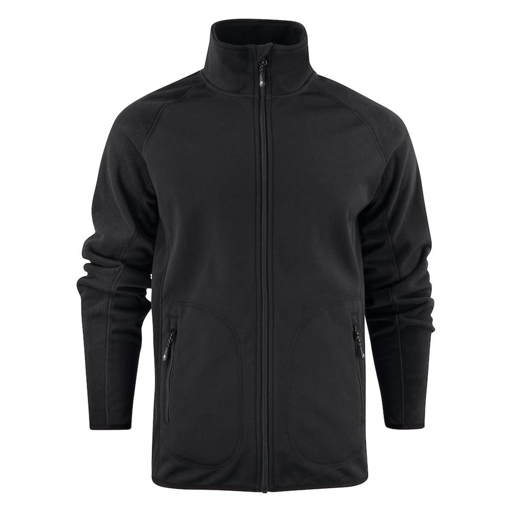 Lockwood Men's Softshell Fleece Hybrid - Black - Front