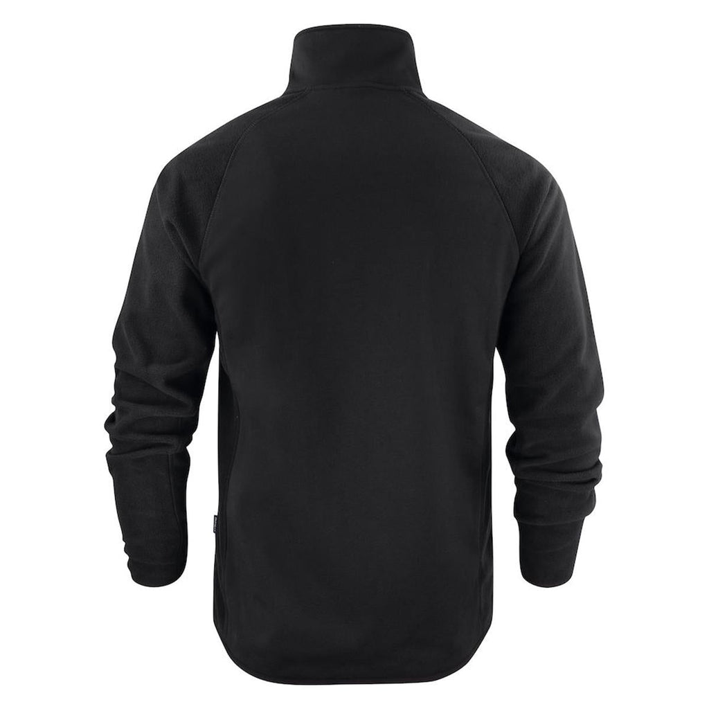 Lockwood Men's Softshell Fleece Hybrid - Black - Back