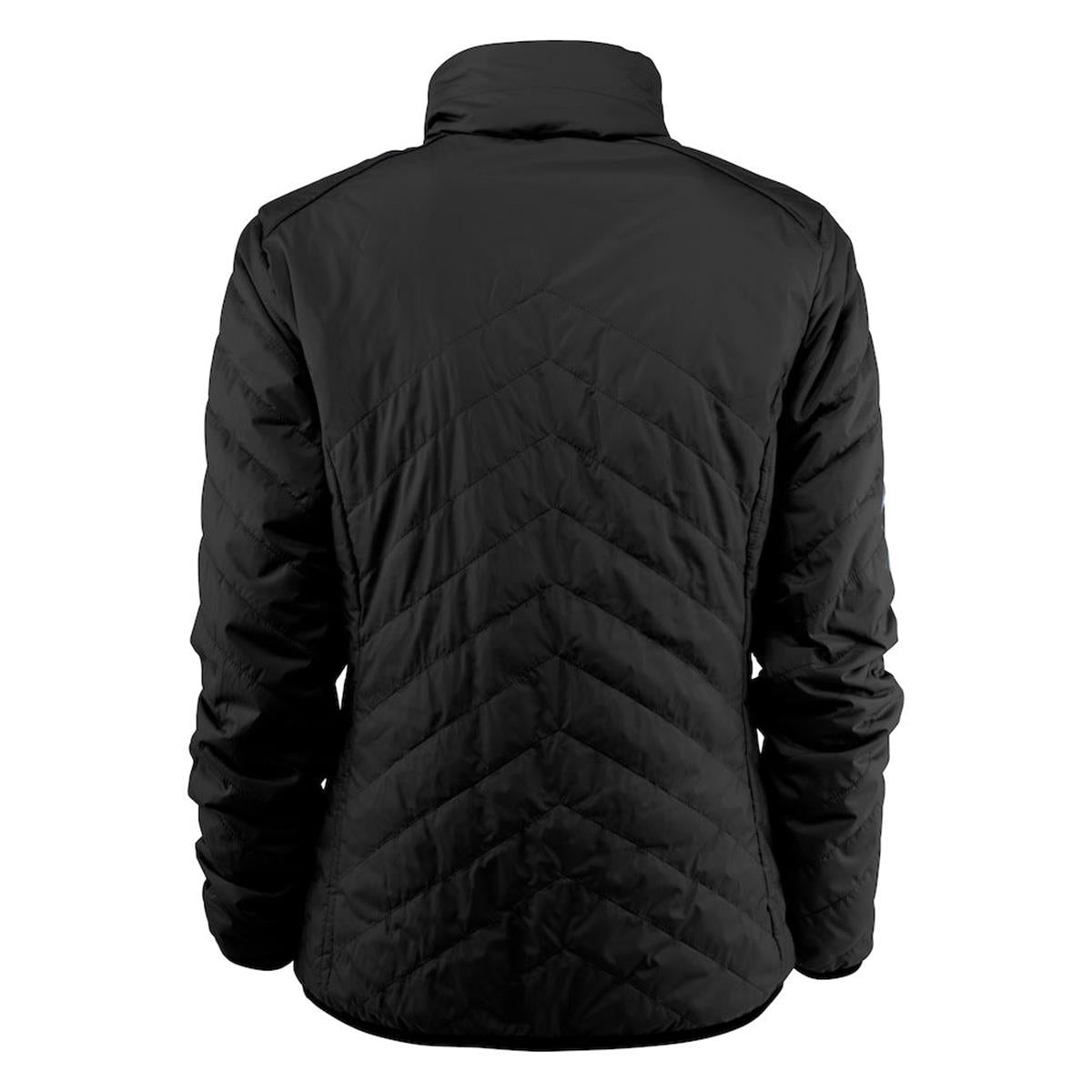 Deer Ridge Women's Quilted Jacket - Black - Back