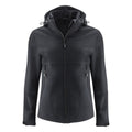Lodgetown Women's Softshell - Black - Front