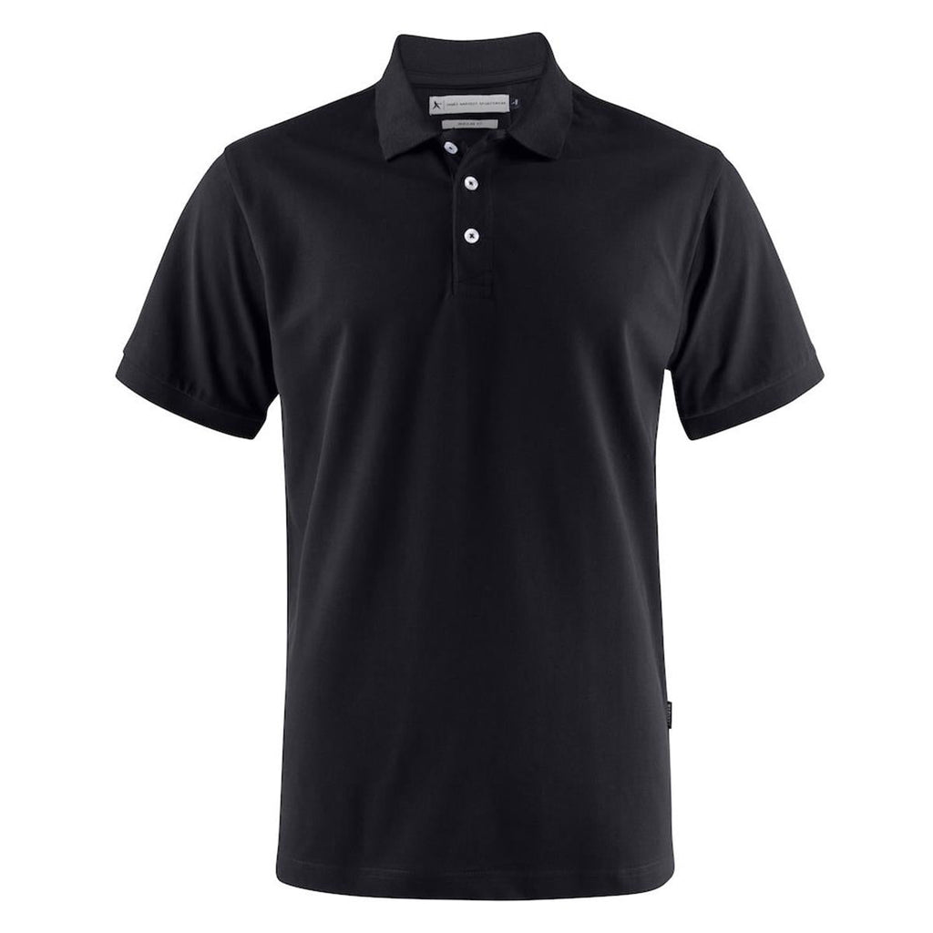 Sunset Regular Men's Polo - Black - Front