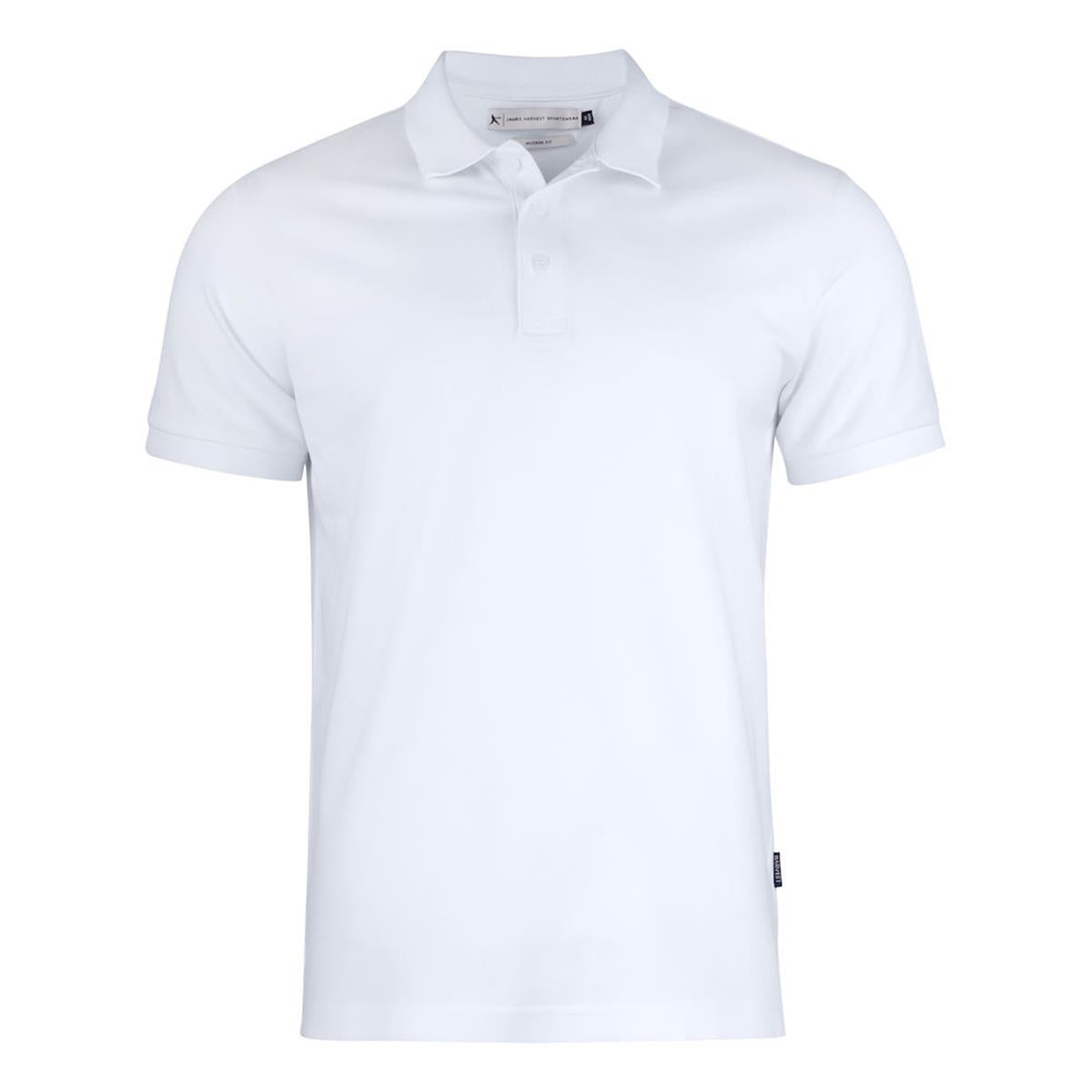 Sunset Modern Men's Polo - White - Front