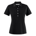 Sunset Women's Polo - Black - Front