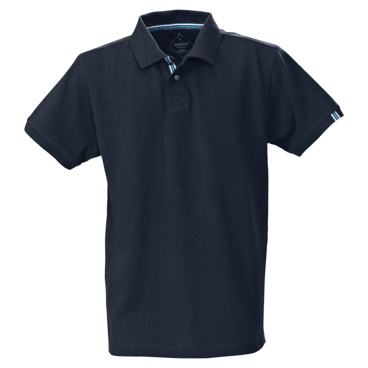 Avon Men's Cotton Polo - Navy - Front