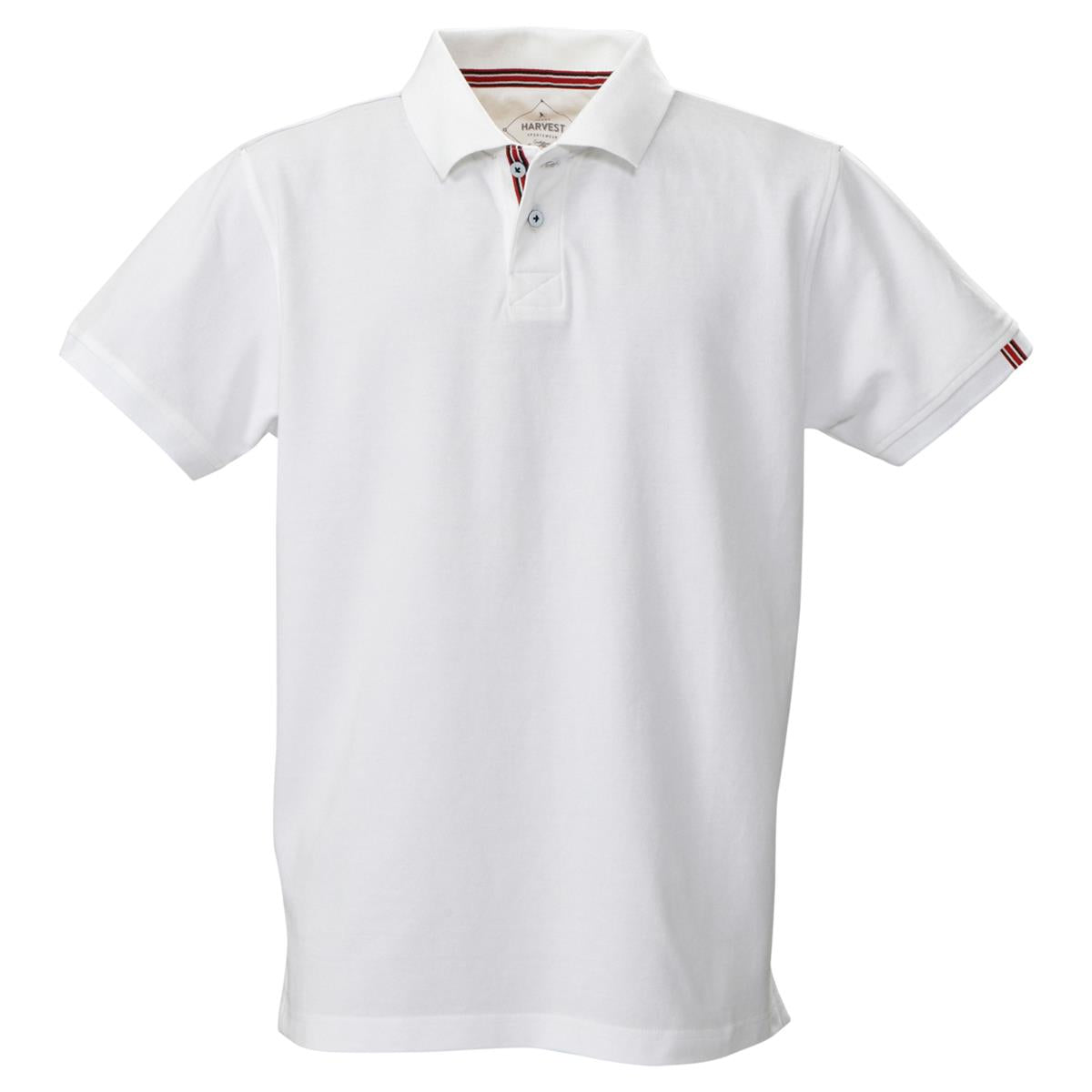 Avon Men's Cotton Polo - White - Front