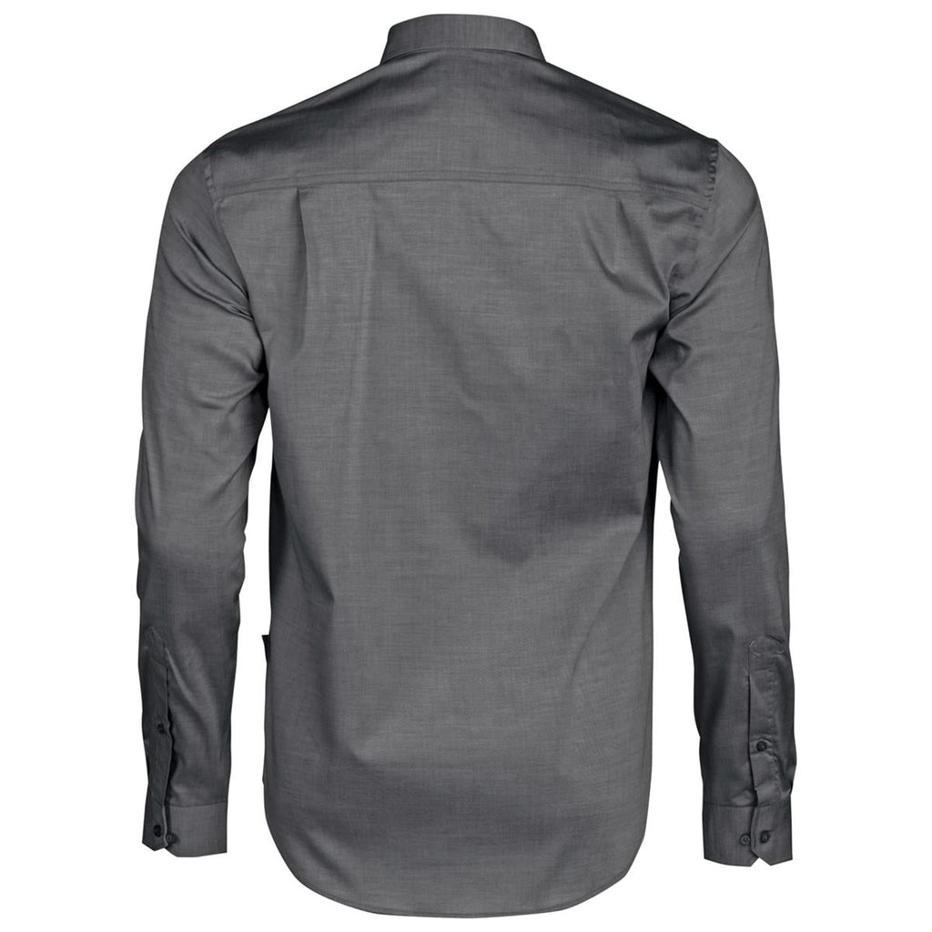 Redding Men's Shirt - Charcoal - Back