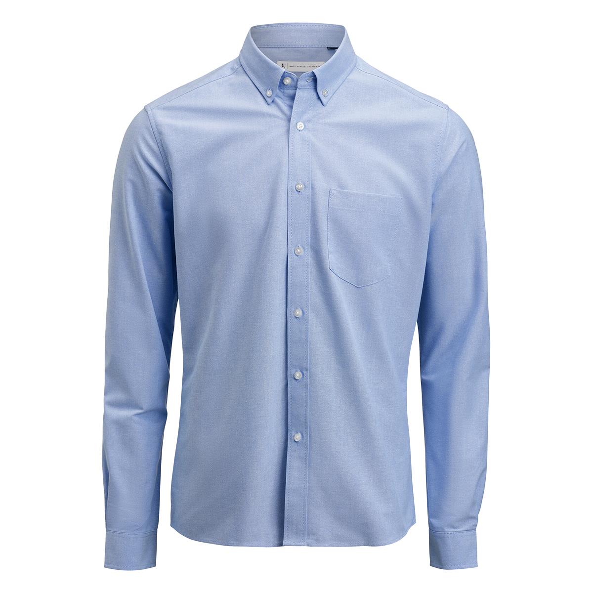 Men's Allen Oxford Shirt - Light Blue - Front