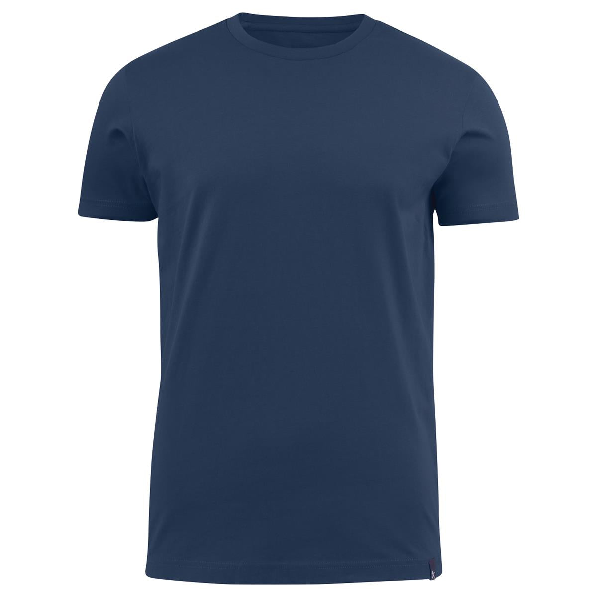 American U Men's Crew Neck Tee - Faded Blue - Front